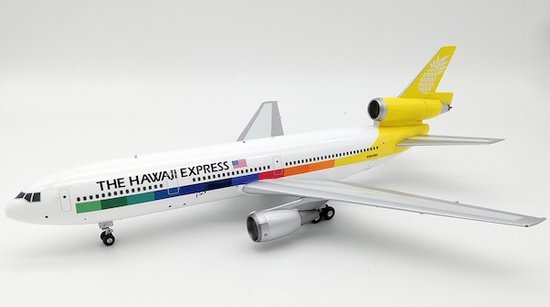 Douglas DC10-10 The Hawaii Express with stand